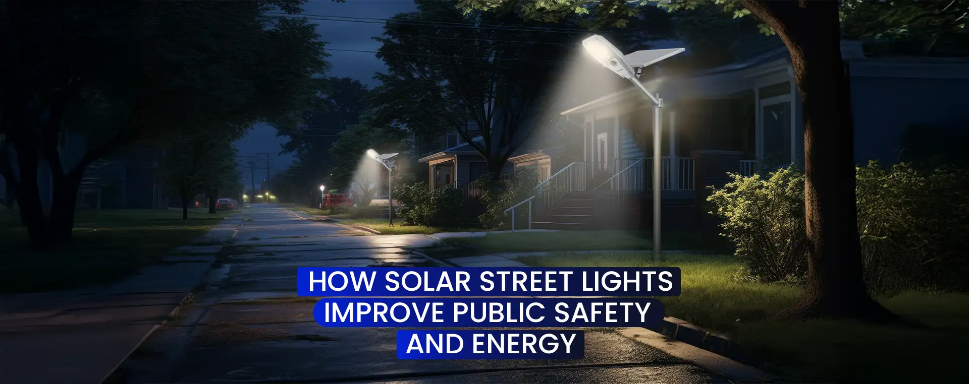 How Solar Street Lights Improve Public Safety and Energy Efficiency