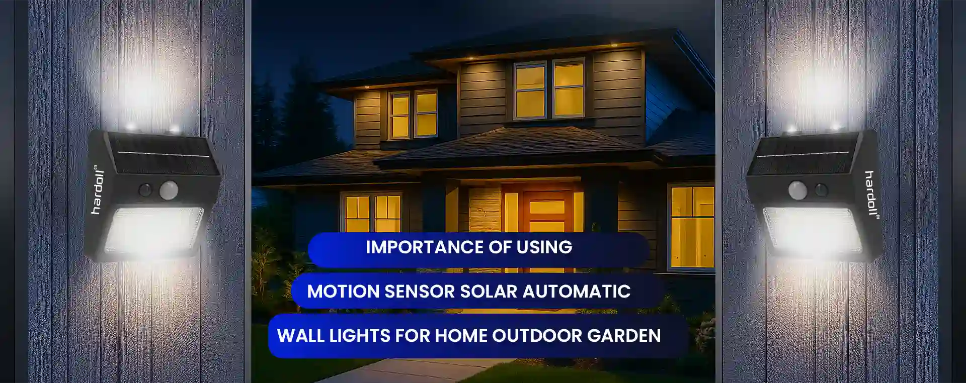 Motion Sensor Solar Light for Home | Solar Lights India – Hardoll