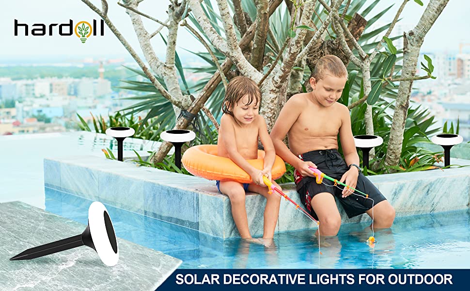 Solar Decorative Multicolour Disk Lights for Home Garden Outdoor | Hardoll Enterprises - Hardoll