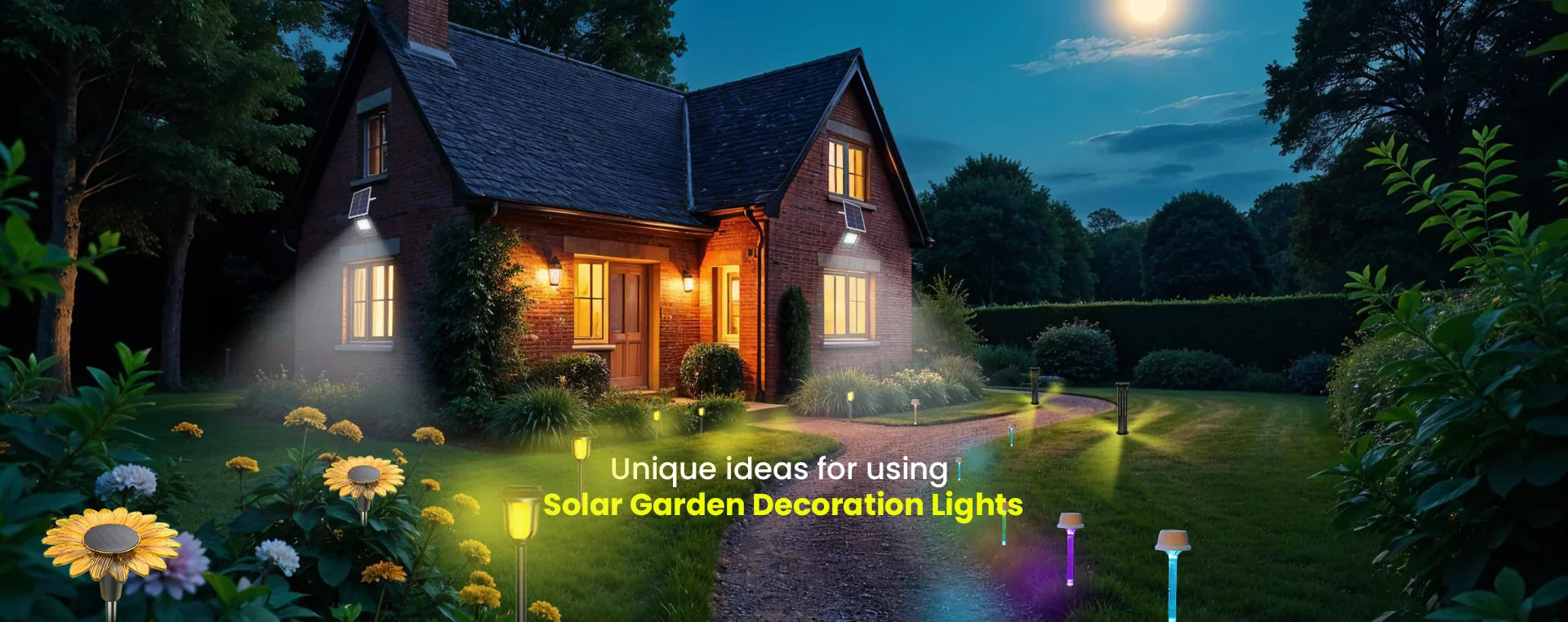 solar garden lights