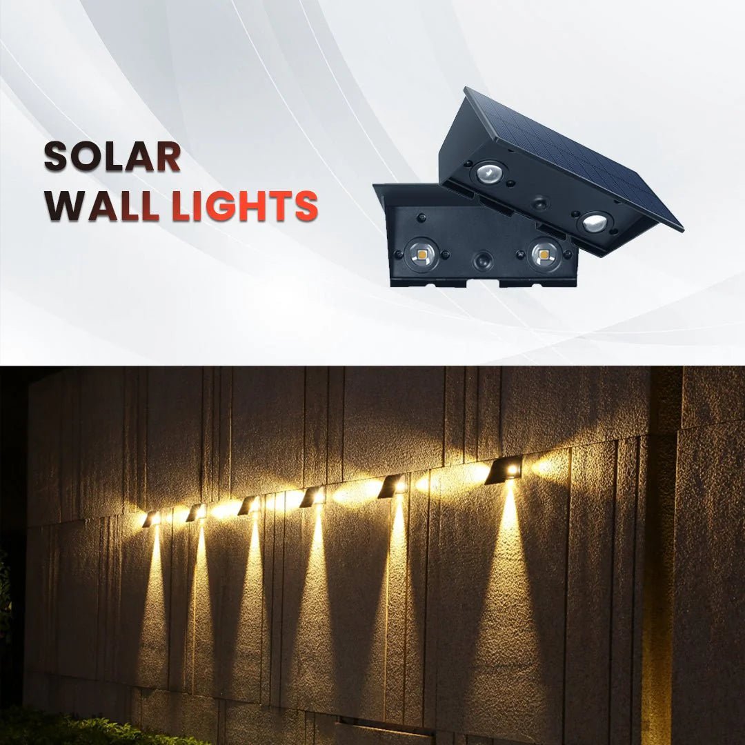 Outside solar wall lights hotsell