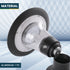 solar aluminum pillar light