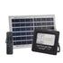 solar flood light with remote