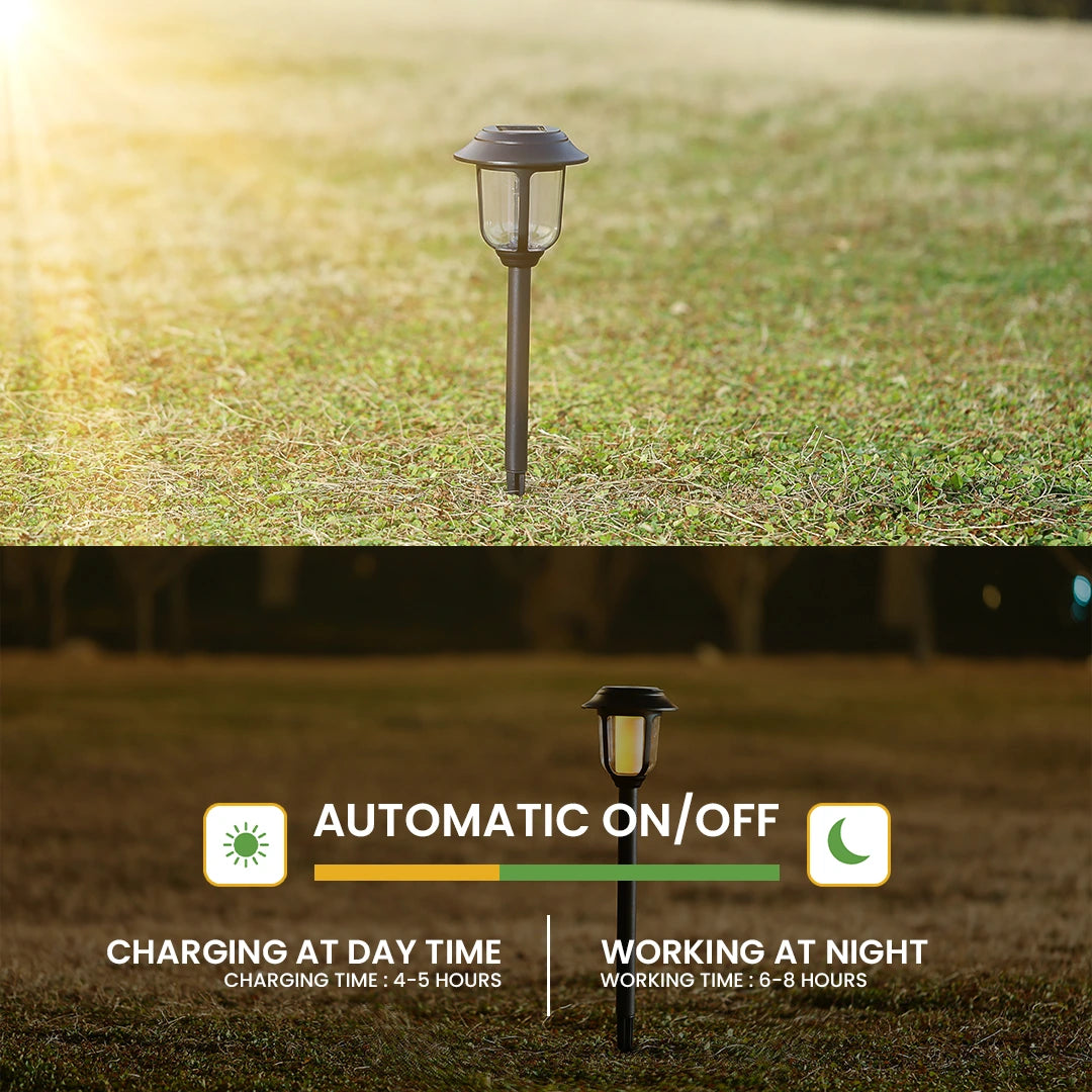 solar automatic spike light