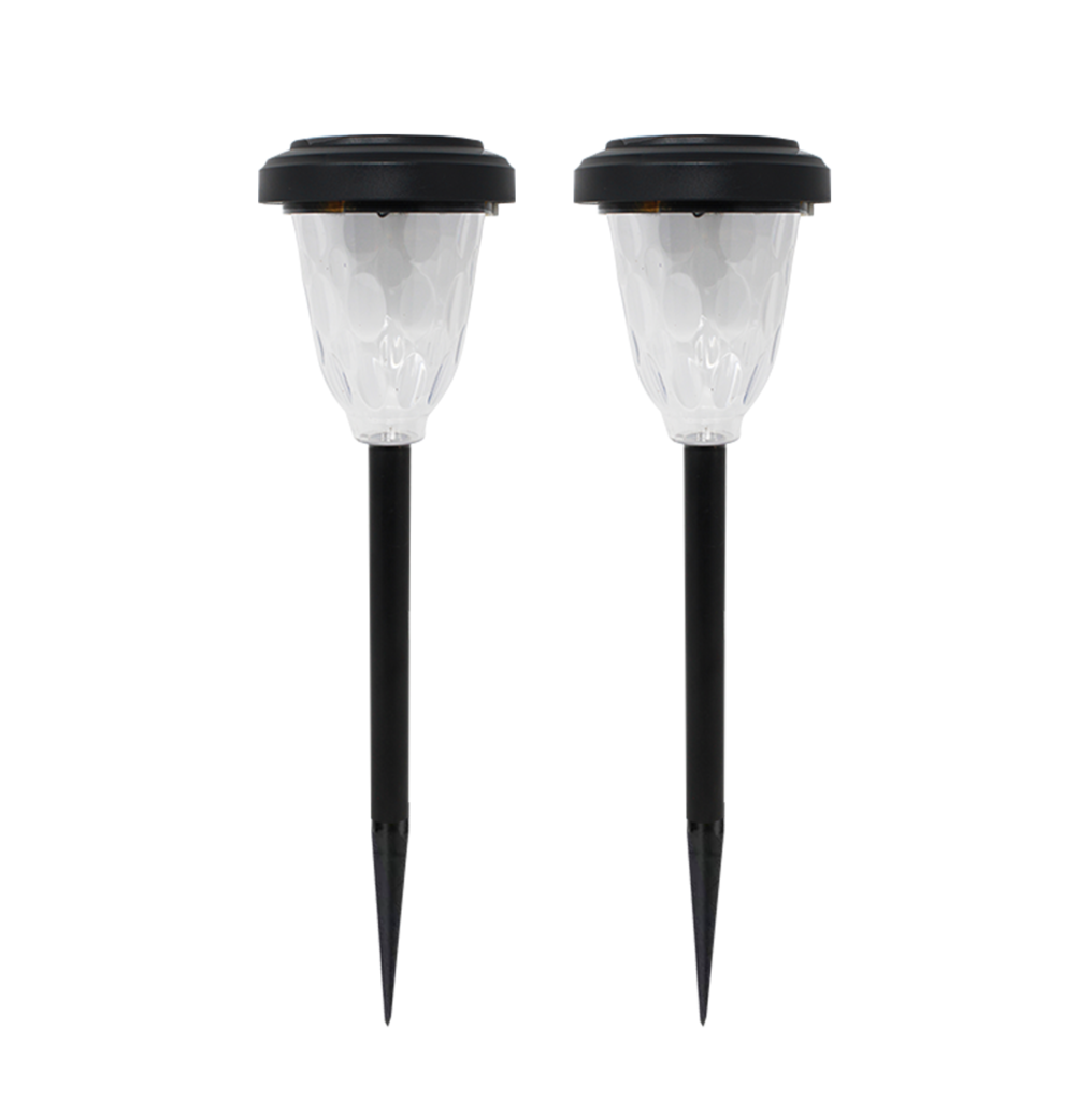 Hardoll LED Home Solar Spike Lights for Outdoor Garden Waterproof Pathway Lamp Decoration(Pack of 1-Warm White)(REFURBISHED)