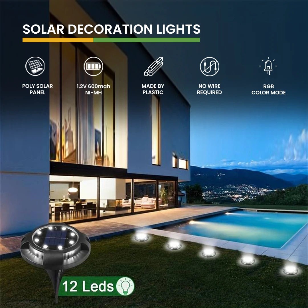 solar Christmas lights