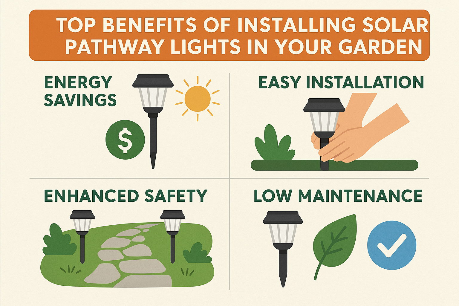 solar pathway lights