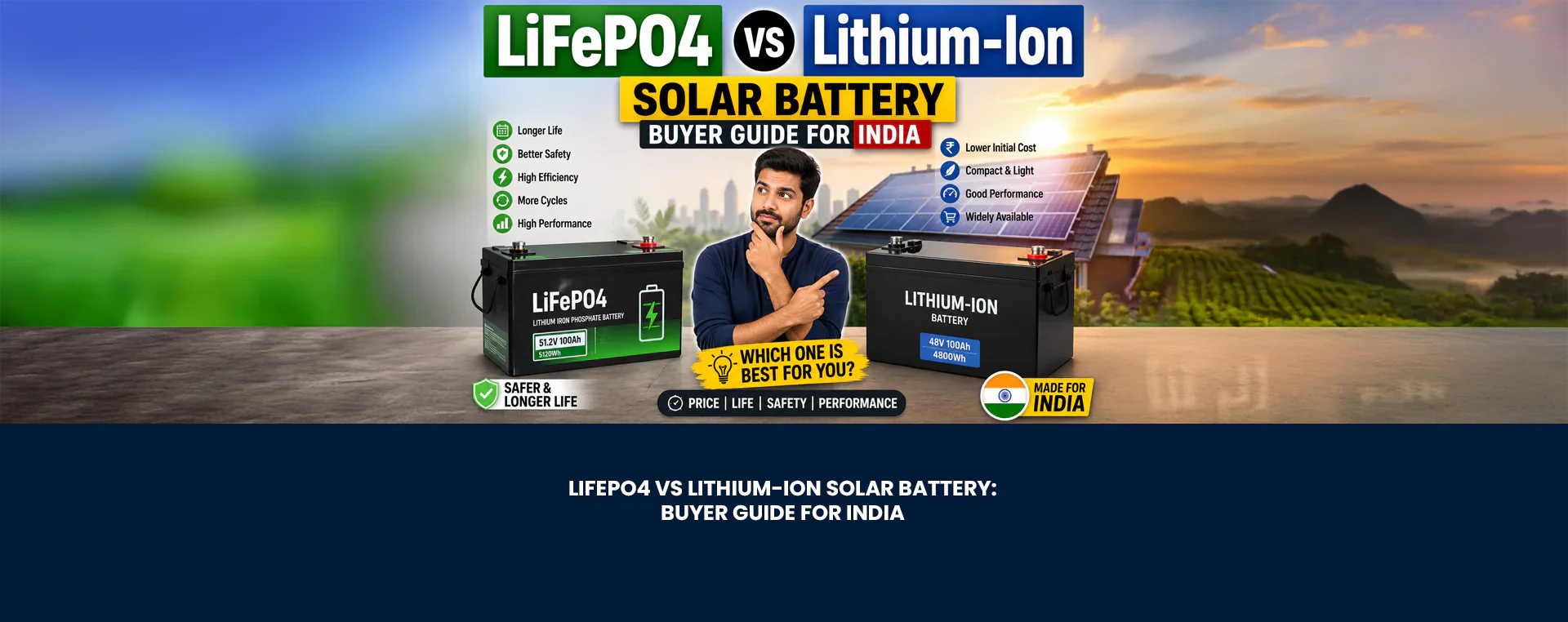 solar light battery