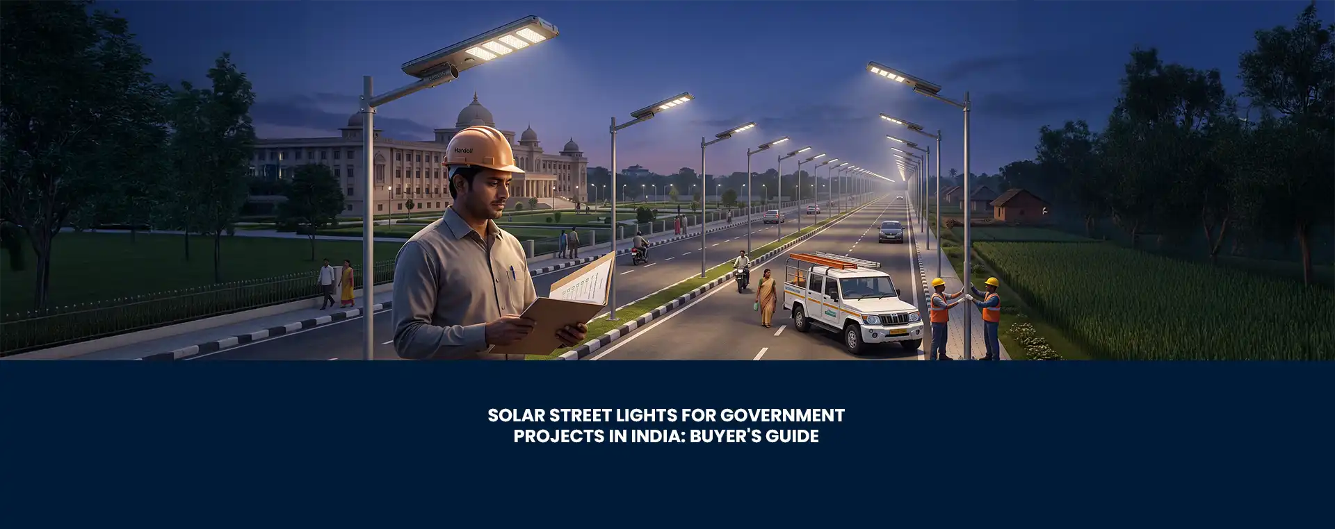 Solar Street Lights for Government Projects in India
