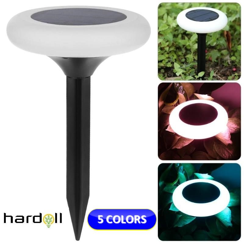 Hardoll Multi colour Automatic LED Solar Garden Disc Lights for Home Outdoor - Hardoll