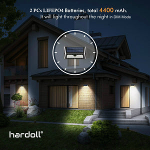 LED Automatic Solar Motion Sensor Security Lights for Home Outdoor Garden