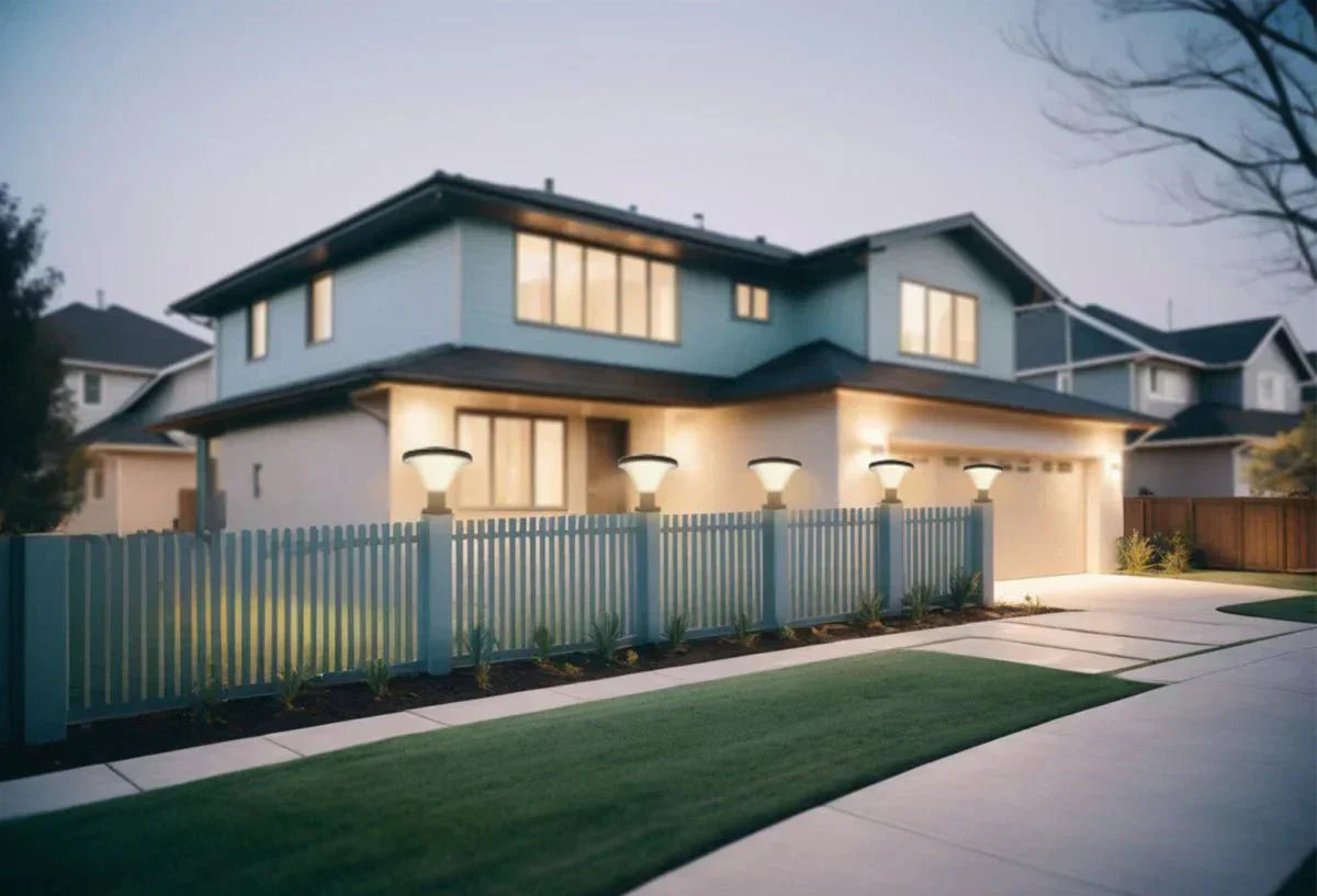 Solar Pillar Lights