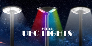 Solar UFO Lights