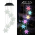 Hardoll Solar Snowflake Windchimes Decorative Light – Multicolor, Waterproof | Solar Light for Home & Garden Outdoor India