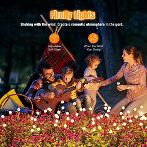 Hardoll Solar Lights Outdoor 6 LED Crystal Lamp for Home Garden Waterproof Decoration (Warm White-Pack of 1)