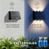 Solar charging wall light