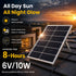 Hardoll 60W Solar Ceiling Light – Outdoor & Indoor LED Waterproof | Solar Light for Home & Garden India