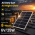 Hardoll 300W Solar Ceiling Light – Outdoor & Indoor LED Waterproof | Solar Light for Home & Garden India