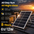 Hardoll 100W Solar Ceiling Light – Outdoor & Indoor LED Waterproof | Solar Light for Home & Garden India