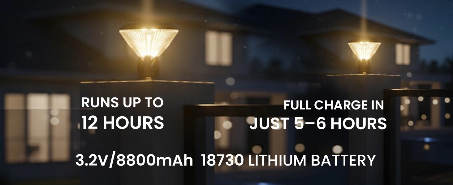 Waterproof Solar Lamp for Home & Garden | Hardoll Lights