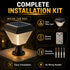 Hardoll 33 LED Solar Pillar & Gate Post Light – Waterproof | Solar Light for Home & Garden India Warm White+RGB