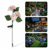 Hardoll Solar Hydrangea Flower Decorative Light – RGB, Waterproof | Solar Light for Home & Garden Outdoor India Pink