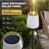Hardoll 40 LED Solar Bollard Light – Waterproof Lantern with Plant Stand | Solar Light for Pathway, Patio & Garden India