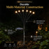 Hardoll 6 LED Solar Firefly Garden Decoration Light – Waterproof | Solar Light for Home India Warm White