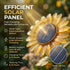 Hardoll Solar Sunflower Garden Decoration Light – Outdoor Waterproof | Solar Light for Home India Warm White (Refurbished, Pack of 4)