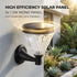 Hardoll Solar Decorative Wall Light – Outdoor Waterproof | Solar Light for Home & Garden Decoration India Warm & Cool White