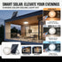 Hardoll 40W Solar Ceiling Light Indoor – Waterproof LED Emergency Solar Light for Home, Garden, Yard & Patio India (Cool White)