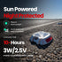Hardoll Solar Road Stud Light – 6 LED, Red Flashing, Waterproof | Solar Light for Driveway & Pathway India