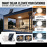 Hardoll 40W Solar Ceiling Light Indoor – Waterproof LED Emergency Solar Light for Home, Garden, Yard & Patio India (Cool White)