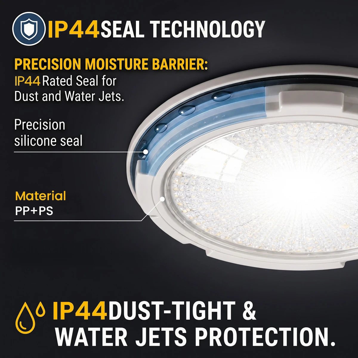 Hardoll 60W Solar Ceiling Light – Outdoor & Indoor LED Waterproof | Solar Light for Home & Garden India