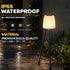 Hardoll 40 LED Solar Bollard Light – Waterproof Lantern with Plant Stand | Solar Light for Pathway, Patio & Garden India