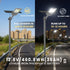 solar street light with inbuild lithum iron phosphate battery
