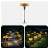 Hardoll Solar Sunflower Garden Decoration Light – Outdoor Waterproof | Solar Light for Home India Warm White (Refurbished, Pack of 4)