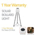 Hardoll 40 LED Solar Bollard Light – Waterproof Lantern with Plant Stand | Solar Light for Pathway, Patio & Garden India