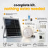 Hardoll 200W Solar Ceiling Light – Outdoor & Indoor LED Waterproof | Solar Light for Home & Garden India