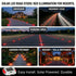 Hardoll Solar Road Stud Light – 6 LED, Red Flashing, Waterproof | Solar Light for Driveway & Pathway India