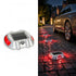 Hardoll Solar Road Stud Light – 6 LED, Red Flashing, Waterproof | Solar Light for Driveway & Pathway India