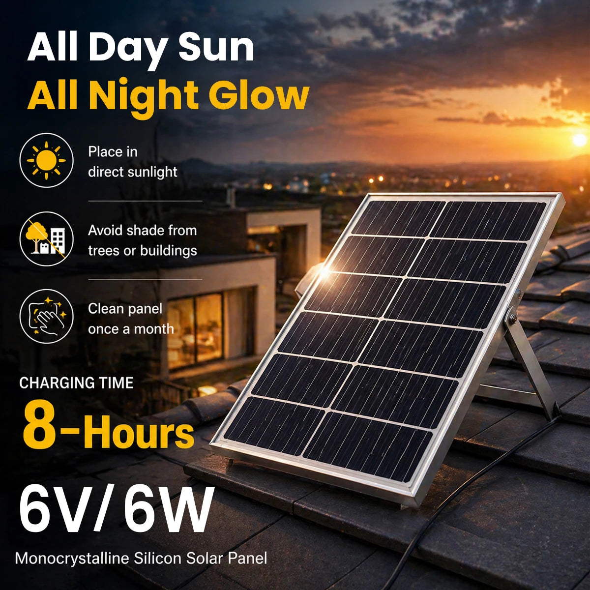 Hardoll 40W Solar Ceiling Light Indoor – Waterproof LED Emergency Solar Light for Home, Garden, Yard & Patio India (Cool White)
