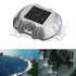 Hardoll Solar Light For Home Garden LED Road Stud Waterproof Outdoor Lamp(White)(Refurbished)