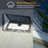 Hardoll Solar Lights for Garden 62 LED Outdoor Motion Sensor for Home Waterproof with Cool & Warm White (Refurbished)