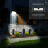 Hardoll Solar Lights for Garden 62 LED Outdoor Motion Sensor for Home Waterproof with Cool & Warm White (Refurbished)