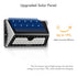 Hardoll Solar Lights for Garden 62 LED Outdoor Motion Sensor for Home Waterproof with Cool & Warm White (Refurbished)