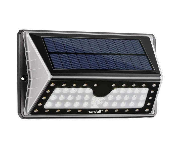 Hardoll Solar Lights for Garden 62 LED Outdoor Motion Sensor for Home Waterproof with Cool & Warm White (Refurbished)