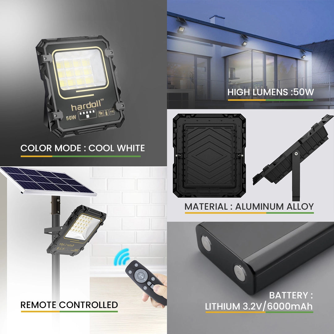 led solar lights for outside Flood Light with Remote Control – Hardoll