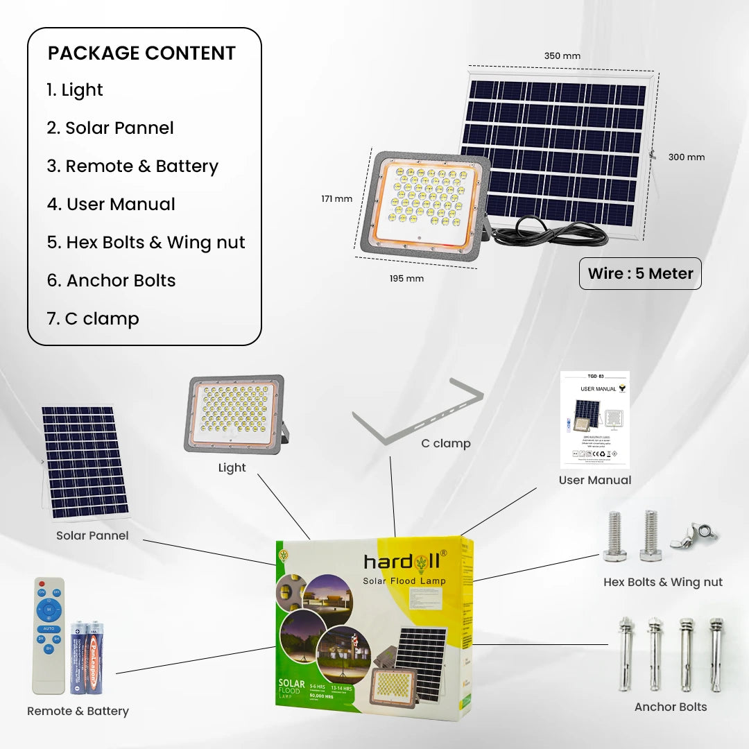 solar flood light