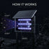 how solar insect killer light works